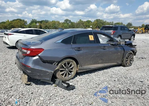 2021 Honda Accord Exl из США, поврежденный, VIN 1HGCV1F5XMA117058